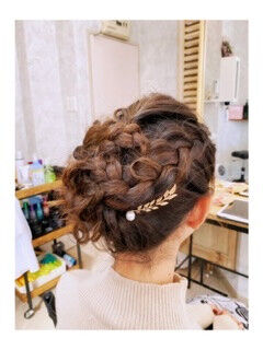 結婚式☆ヘアアレンジ